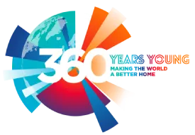 360 years logo